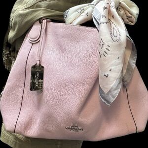 Coach Edie Pink Handbag